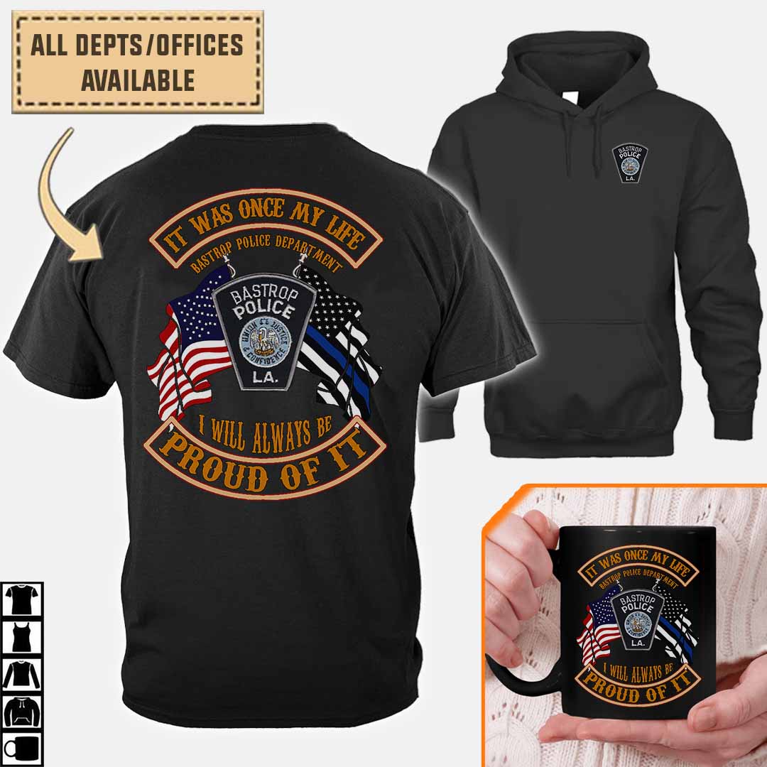 bastrop police department lacotton printed shirts wp8uw