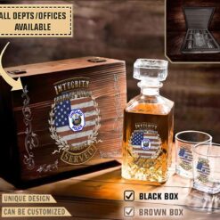 chicago police department ildecanter set oyxnc