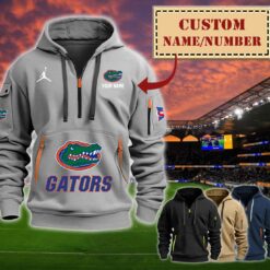 custom florida gators footballncaa quarter zip hoodie 93nwj