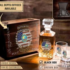 daytona beach police department fldecanter set luvyu