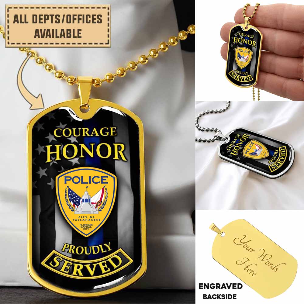 tallahassee police department fldogtag wk1yp