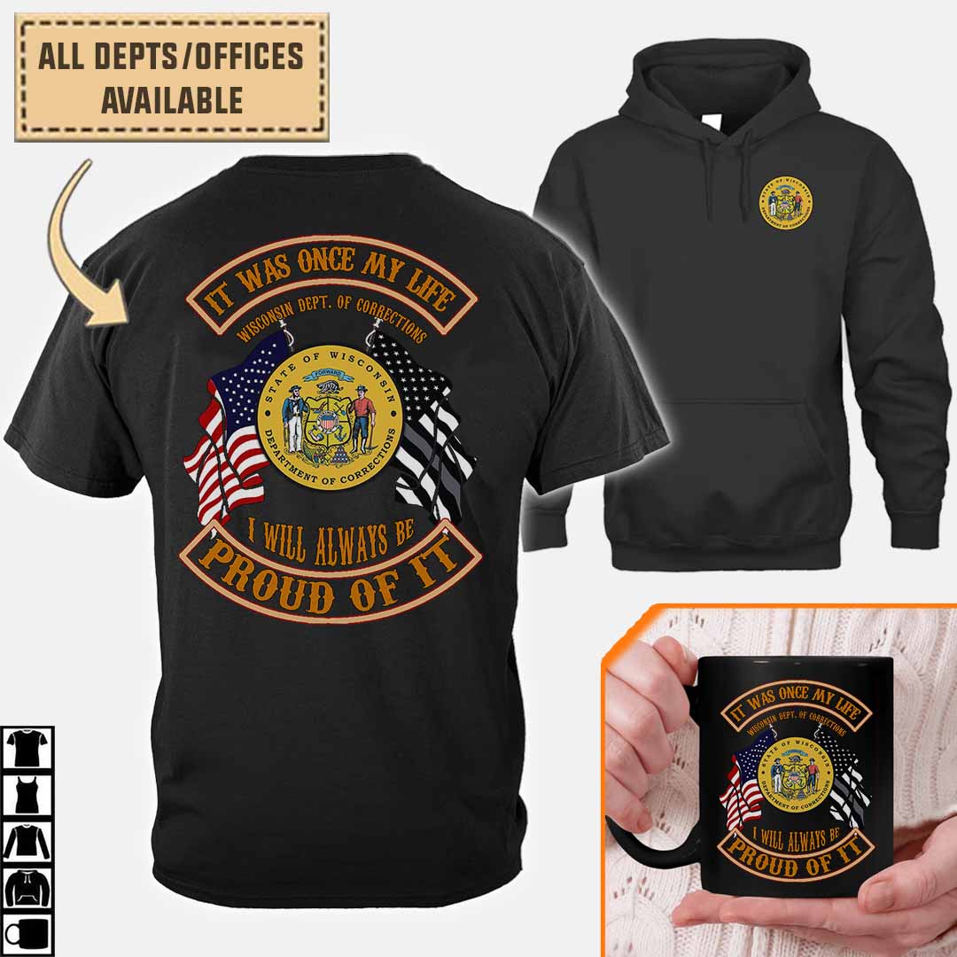 wisconsin department of corrections wicotton printed shirts 1bucb