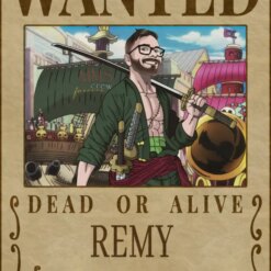 custom one piece wanted poster and canvas from photo hotvj