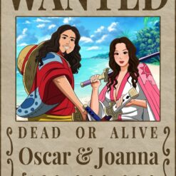 custom one piece wanted poster and canvas from photo s9xpo