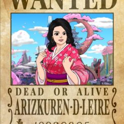 custom one piece wanted poster and canvas from photo tpfqy