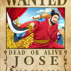 custom one piece wanted poster and canvas from photo ywoj5