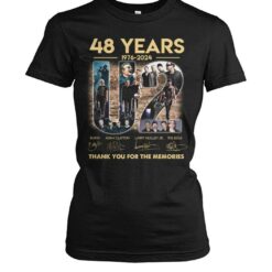 48 years 1976 2024 u2 signature thank you for the memories shirts spsrl