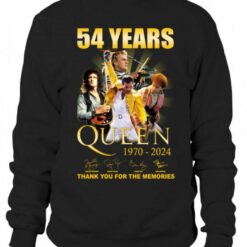 54 years queen 1970 2024 thank you for the memories shirts kx5a1