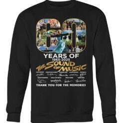 60 years of 1965 2025 the sound of music thank you for the memories shirts 08yri