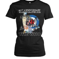 60th anniversary made in 1964 for 2024 the who t shirt hlp3e