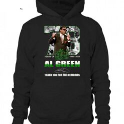 73 years of 1946 2024 al green thank you for the memories t shirt xe1on