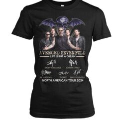 avenged sevenfold life is but a dream north american tour 2024 t shirt cuw2v