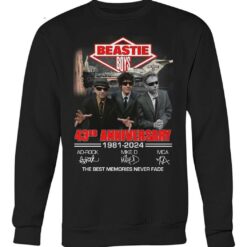 beastie boys 43rd anniversary 1981 2024 the best memories never fade shirts 3jfdk