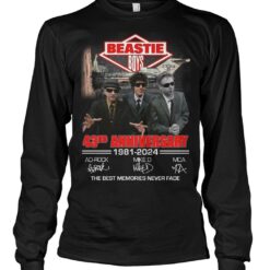 beastie boys 43rd anniversary 1981 2024 the best memories never fade shirts r4ecj