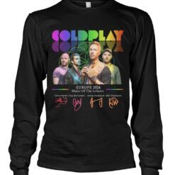 coldplay europe 2024 music of the spheres t shirt 4e3tx