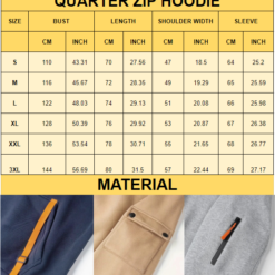 custom cwa localquarter zip hoodie lq1ig