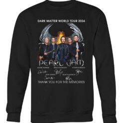 dark matter world tour 2024 pearl jam thank you for the memories shirts w4v7m