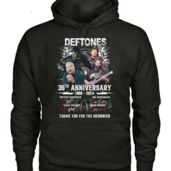 deftones 36th anniversary 1988 2024 thank you for the memories shirts cakil