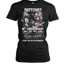 deftones 36th anniversary 1988 2024 thank you for the memories shirts h6d5w