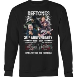 deftones 36th anniversary 1988 2024 thank you for the memories shirts u6qp3