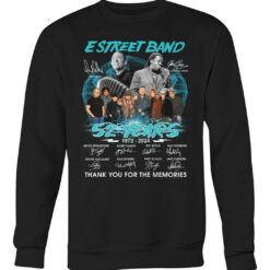 e street band 52 years 1972 2024 thank you for the memories unisex shirts eoa9f