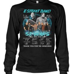 e street band 52 years 1972 2024 thank you for the memories unisex shirts ptq3k