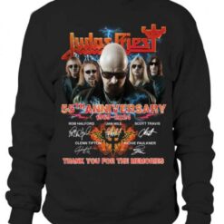 judas priest 55th anniversary 1969 2024 thank you for the memories shirts 4a0cl