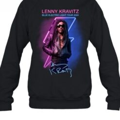 lenny kravitz blue electric light tour 2024 shirts n3lde