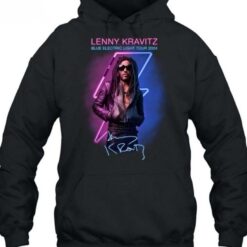 lenny kravitz blue electric light tour 2024 shirts zct83