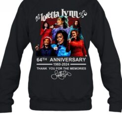 loretta lynn 64th anniversary 1960 2024 thank you for the memories shirts 6h7lt