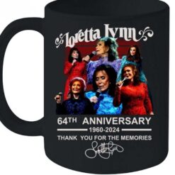 loretta lynn 64th anniversary 1960 2024 thank you for the memories shirts 96rpe