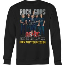 rock gods acdc pwr up tour 2024 t shirt u6tno