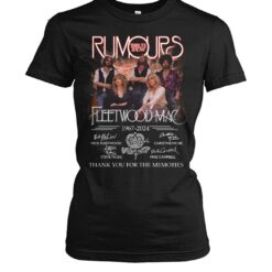 rumours tribute show fleetwood mac 1967 2024 thank you for the memories shirts t7jrx