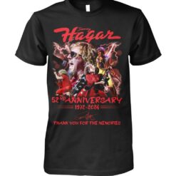 sammy hagar 52nd anniversary 1972 2024 thank you for the memories t shirt f4qoj