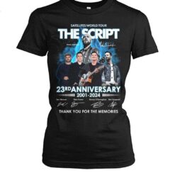 satellites world tour the script 23rd anniversary 2001 2024 thank you for the memories shirts q887k