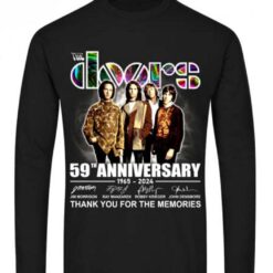 the doors 59th anniversary 1965 2024 thank you for the memories shirts gva69