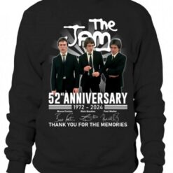 the jam 52nd anniversary 1972 2024 thank you for the memories shirts 3szws