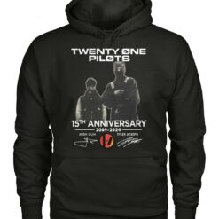 twenty one pilots 15th anniversary 2009 2024 josh dun and tyler joseph shirts 0fdyr