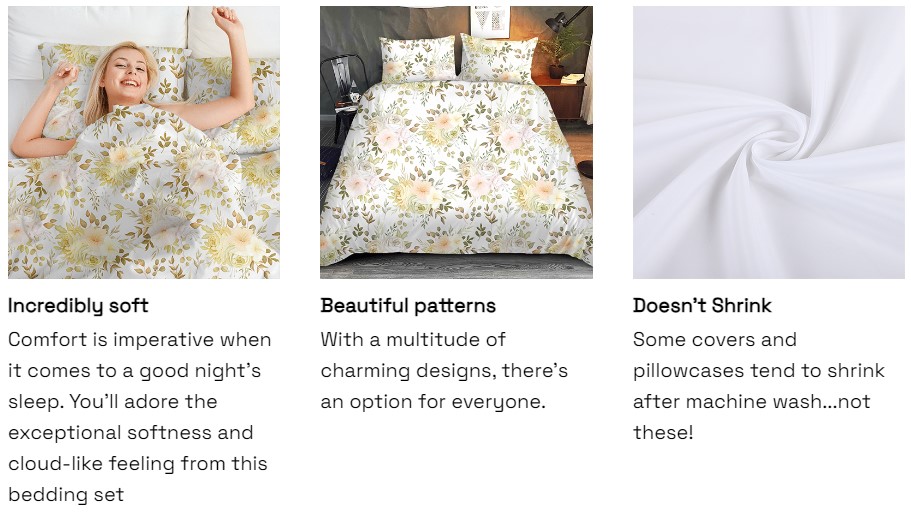 bedding set