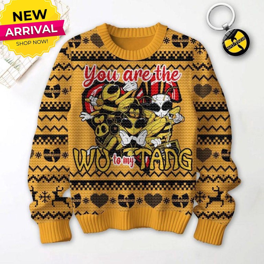 wu tang clan you are the wu to my tang ugly christmas sweater goisb