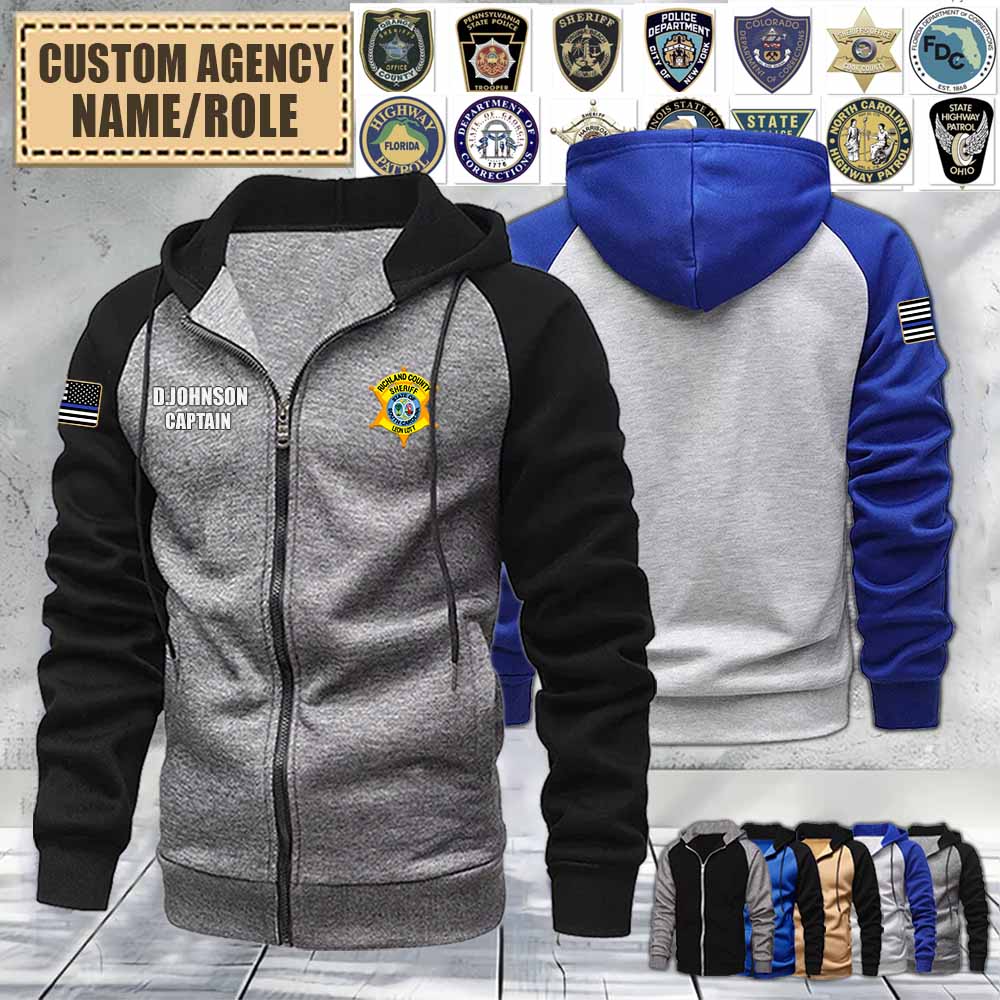 richland county sheriffs department scraglan zip hoodie