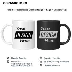 1 Ceramic mug
