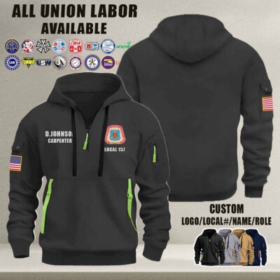 Quarter Zip Hoodie 2 3