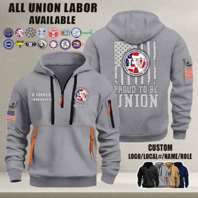 Quarter Zip Hoodie 4 1