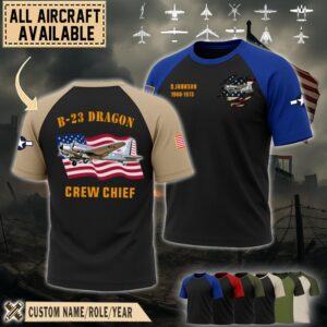 B-23 Dragon B23_Raglan Tshirt