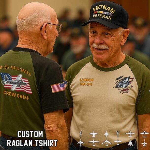 b 25 mitchell b25raglan tshirt3 douf2