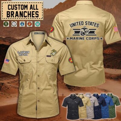 custom all branches military cargo cotton shirt 2 05u6d
