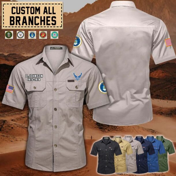custom all branches military cargo cotton shirts 4 jjmqx