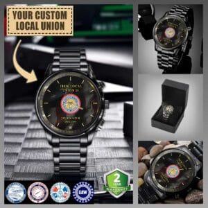 custom union localblack wrist watch gaio4