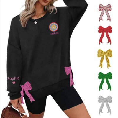 custom union localside bow sweatshirt vk2wh